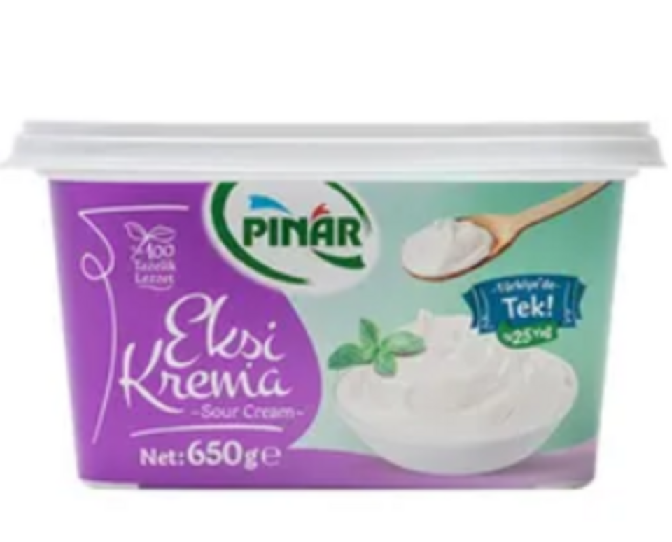 PINAR KREMA EKŞİ 650 GR